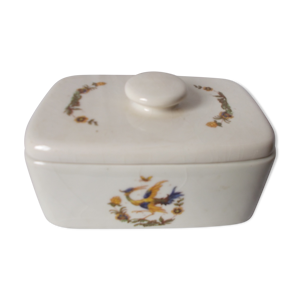 Boite faience style moustiers