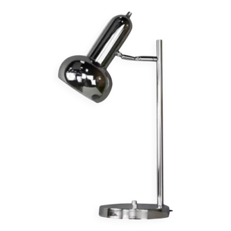 60s chrome metal articulated lamp