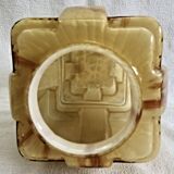 Antique Art Deco skyscraper ceiling chandelier