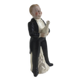 Waiter biscuit liquor bottle