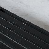 Mid-century slatted wooden bench or coffee table