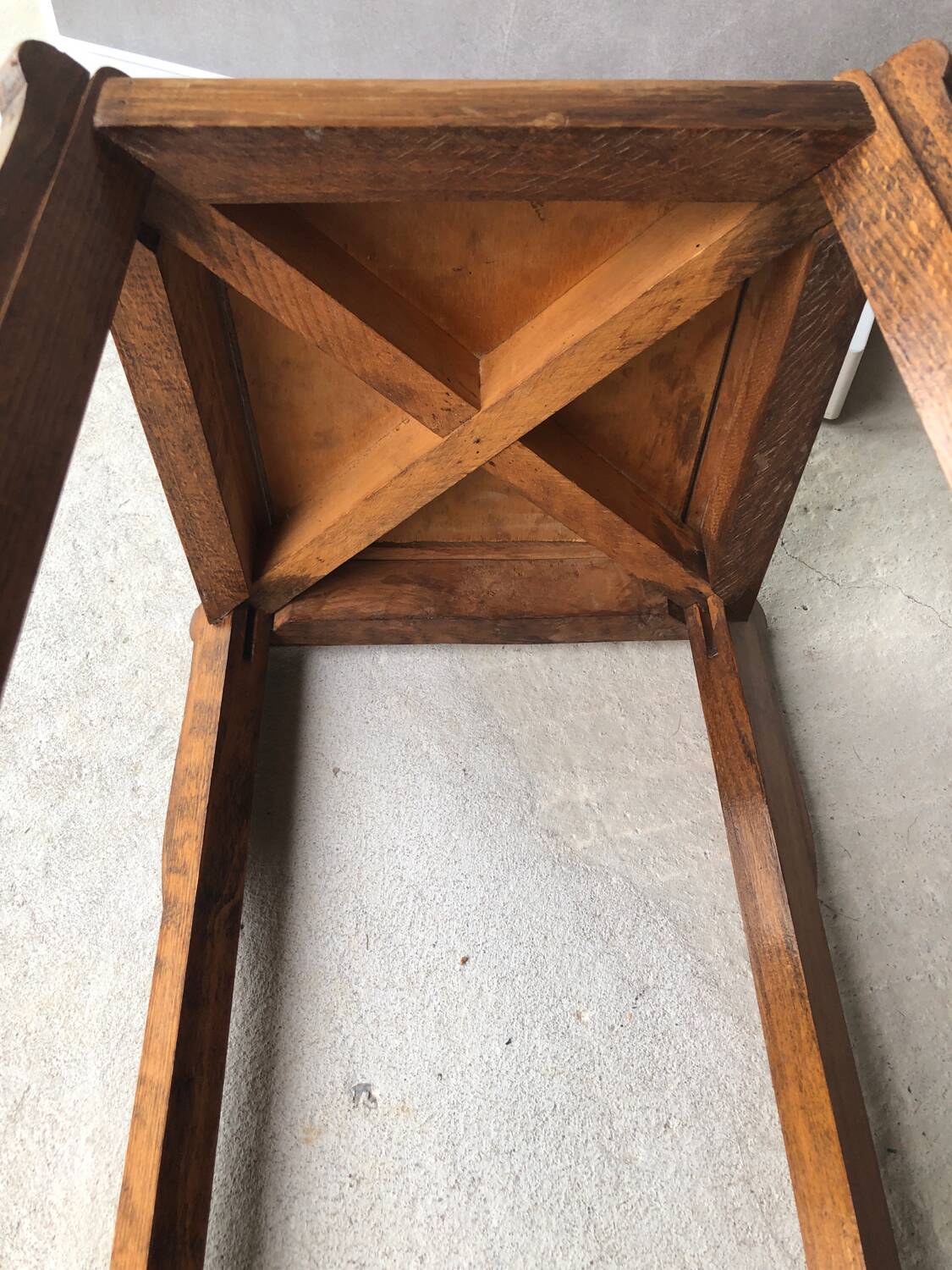 Vintage wooden stand / plant holder