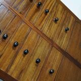 Antique dental practice in mahogany and marble Amsterdam around 1920