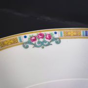 Large round serving dish, semi-deep, Bernardaud Limoges – Art Deco – A718
