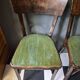 Suite de 4 anciennes chaises Bistrot Baumann Vintage Année 50