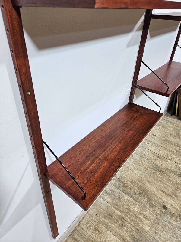 Étagère modulaire par Poul Cadovius/System/Cado Royal/années 1960