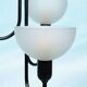 Suspension style Memphis 1960s, adjustable vintage lamp.