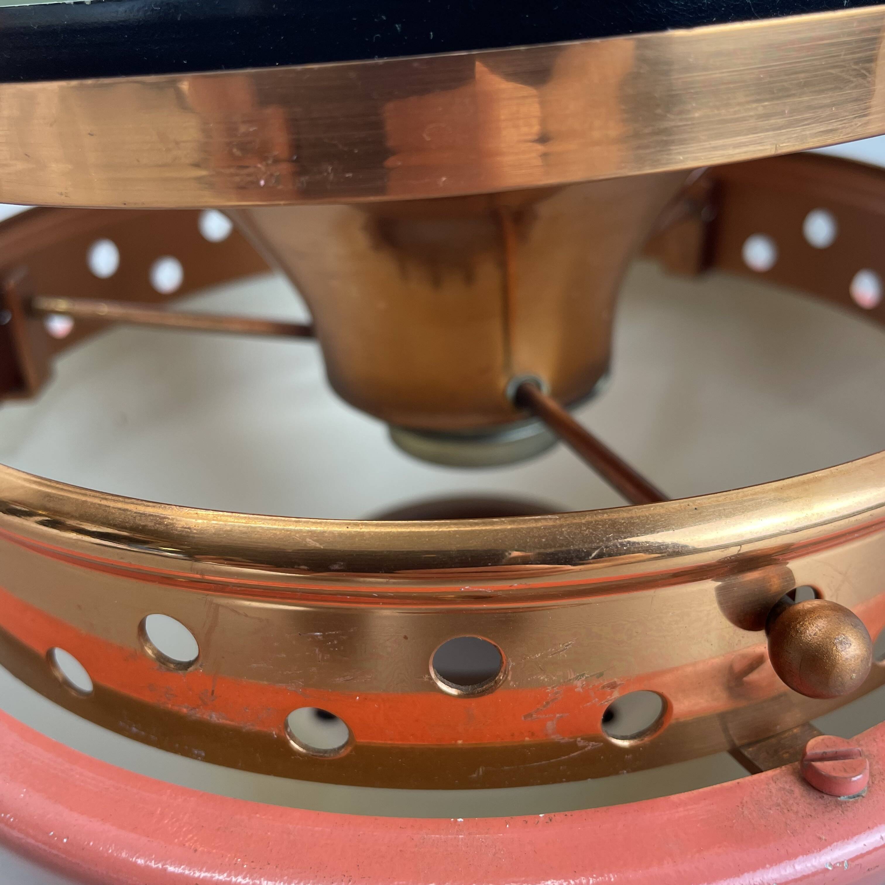 set of 2 unique PINK spot STILNOVO Style Ceiling Light Flushmount, Italy
