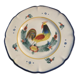Assiette en faïence Antoine Montagnon Nevers