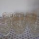 12 vintage liquor glasses