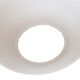 Set of two Holmegaard opaline glass pendant lamps