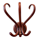 Curved wooden coat hook Thonet