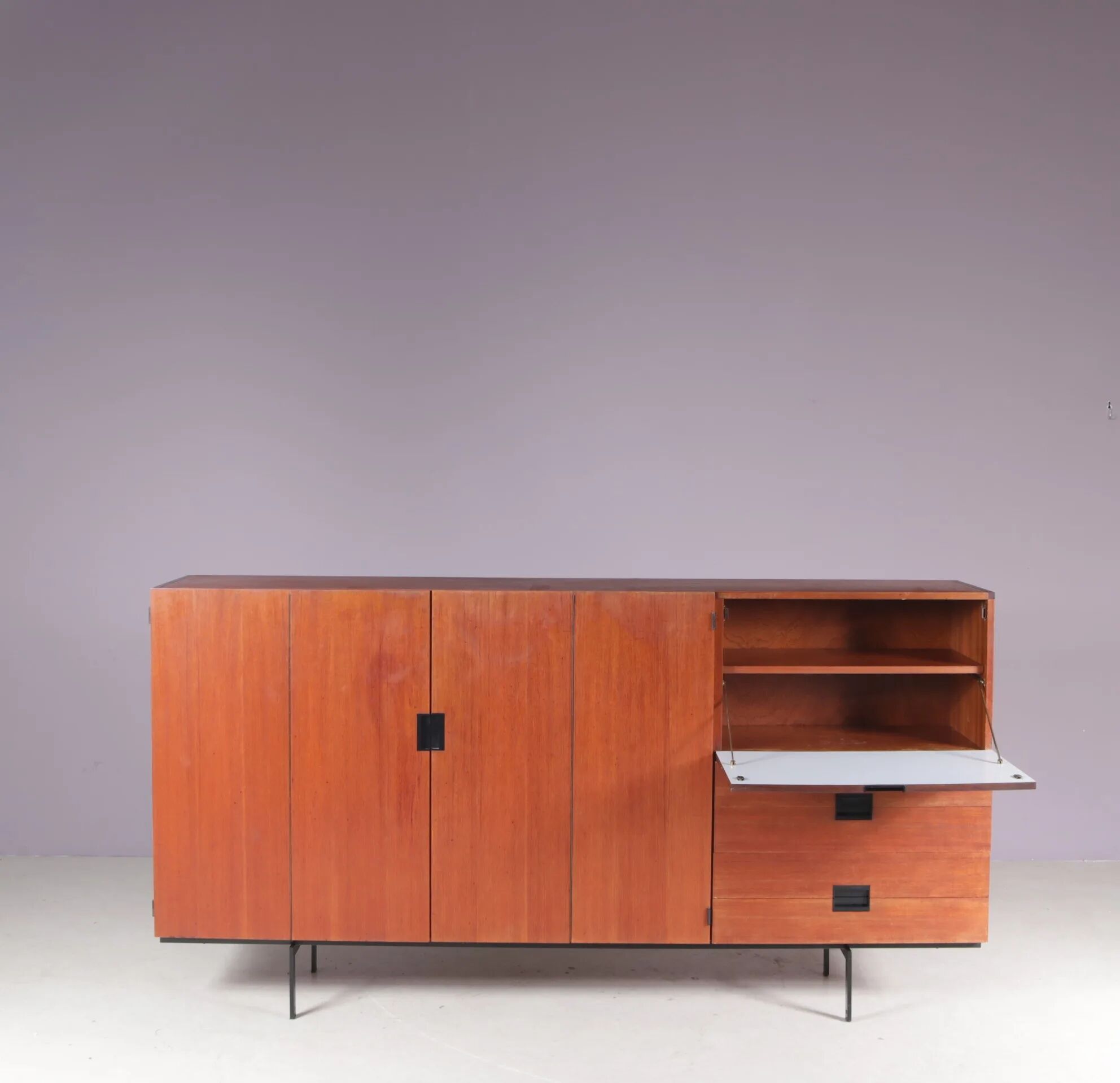 1950s Japanese series cabinet CU08 by Cees Braakman for Pastoe Netherlands