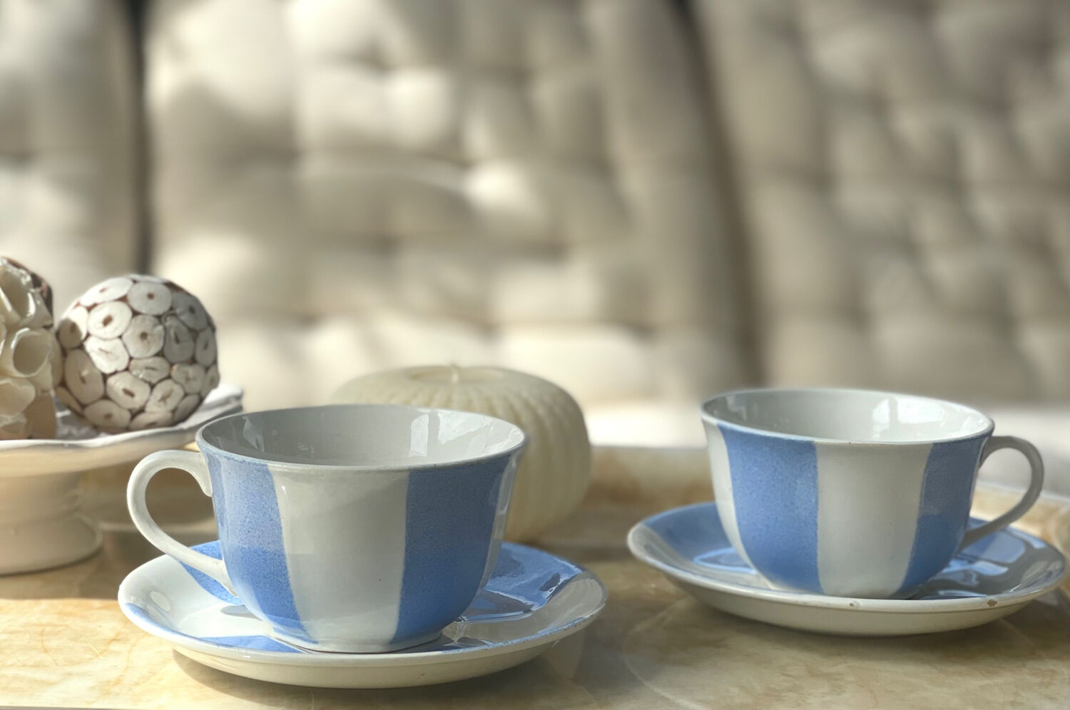 Duo de tasse ancienne FB