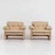 Pair of 'Coronado' armchairs by Tobia Scarpa for C&B