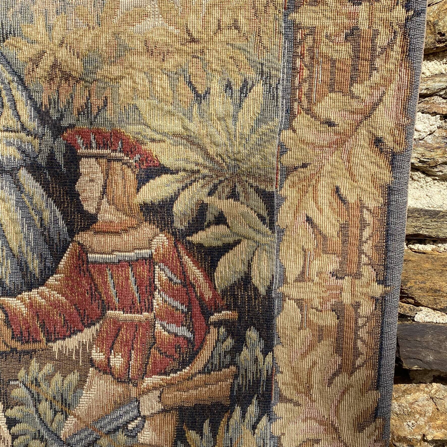 Tapisserie murale "Chasse royale ", Franklin Mint, fabriqué en France