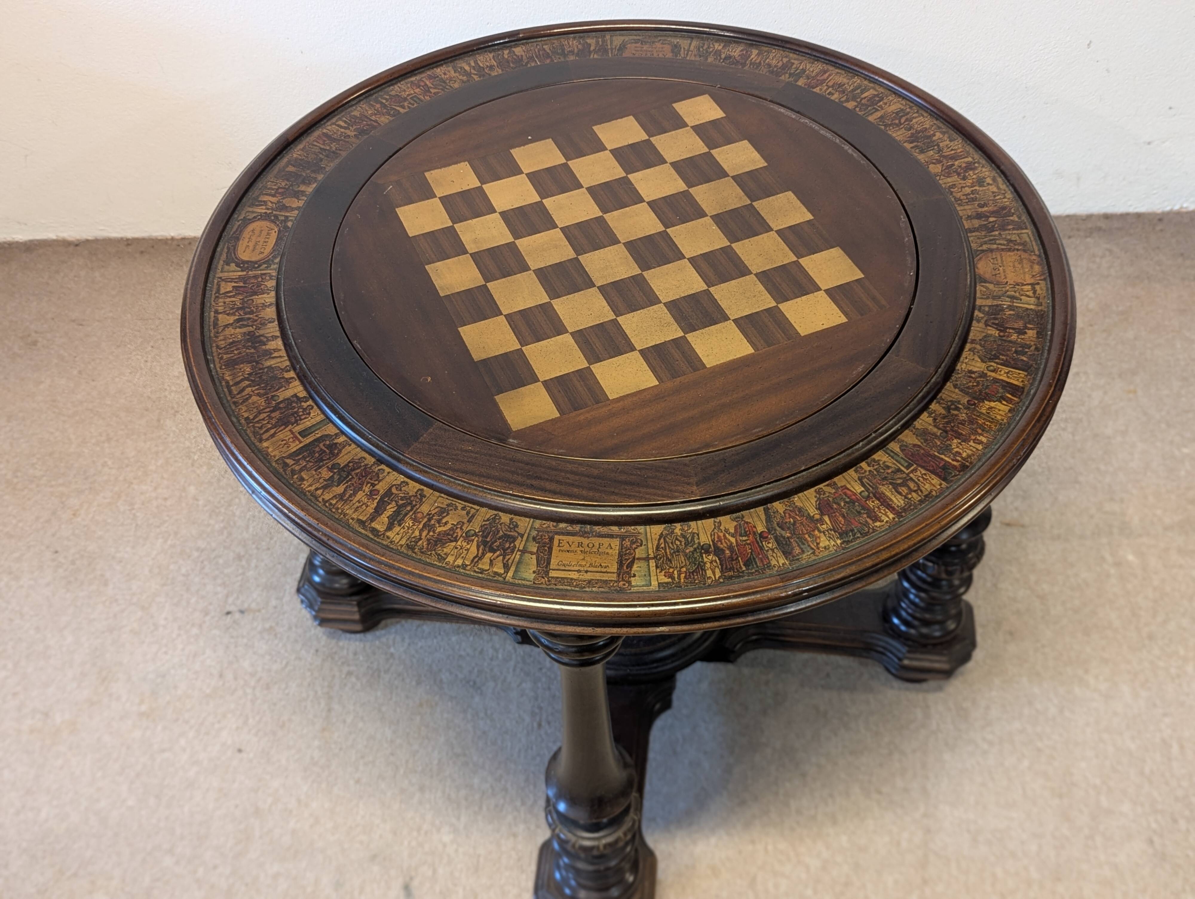 Napoleon III style game table