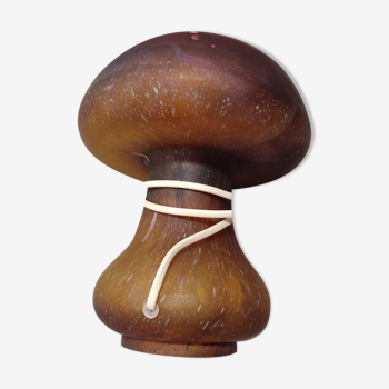 Lampe vintage champignon "Karljohanssvamp" Monica Backström, Kosta Boda