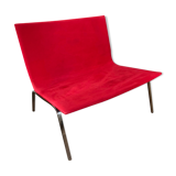 Chair Tacchini Model XL Pietro Arosio red bench