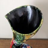 Zoomorphic tripod ceramic vase A. Dressinval