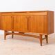 Teak buffet Bruksbo, timeless and modern Scandinavian design from the mid-century.