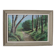 Old oil on wood painting signed and framed