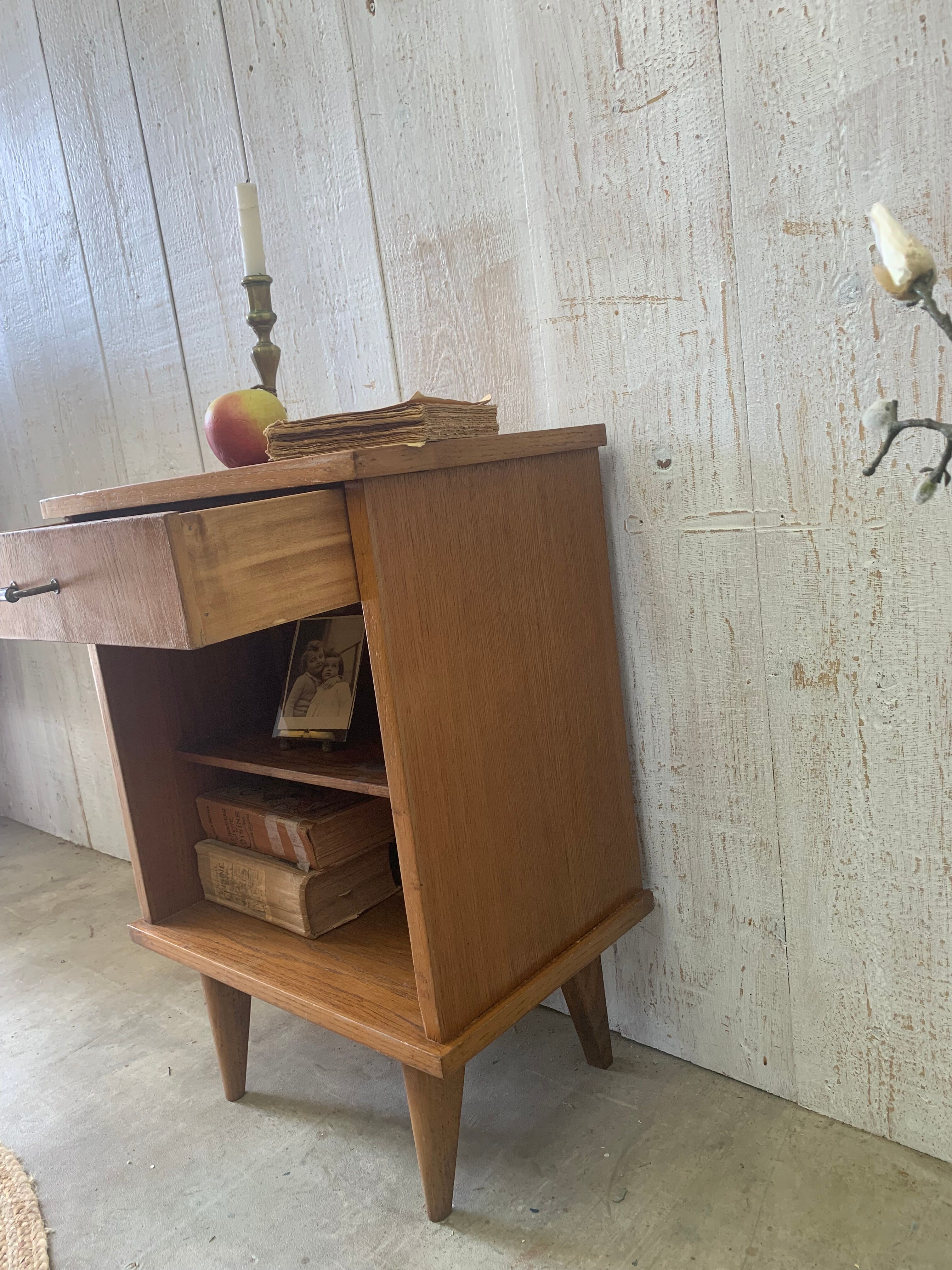 Vintage bedside table