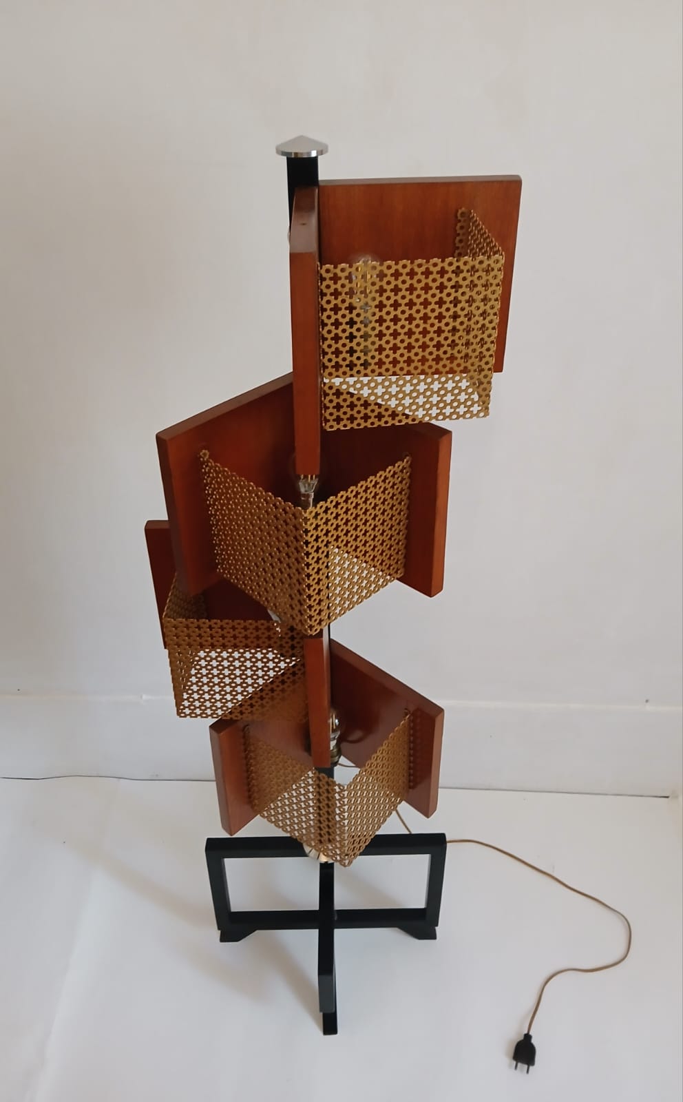 Rare modernist vintage floor lamp