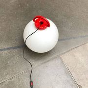 Vintage Italian floor lamp Space Age Tama by Isao Hosoe for Valenti Luce, 1970s