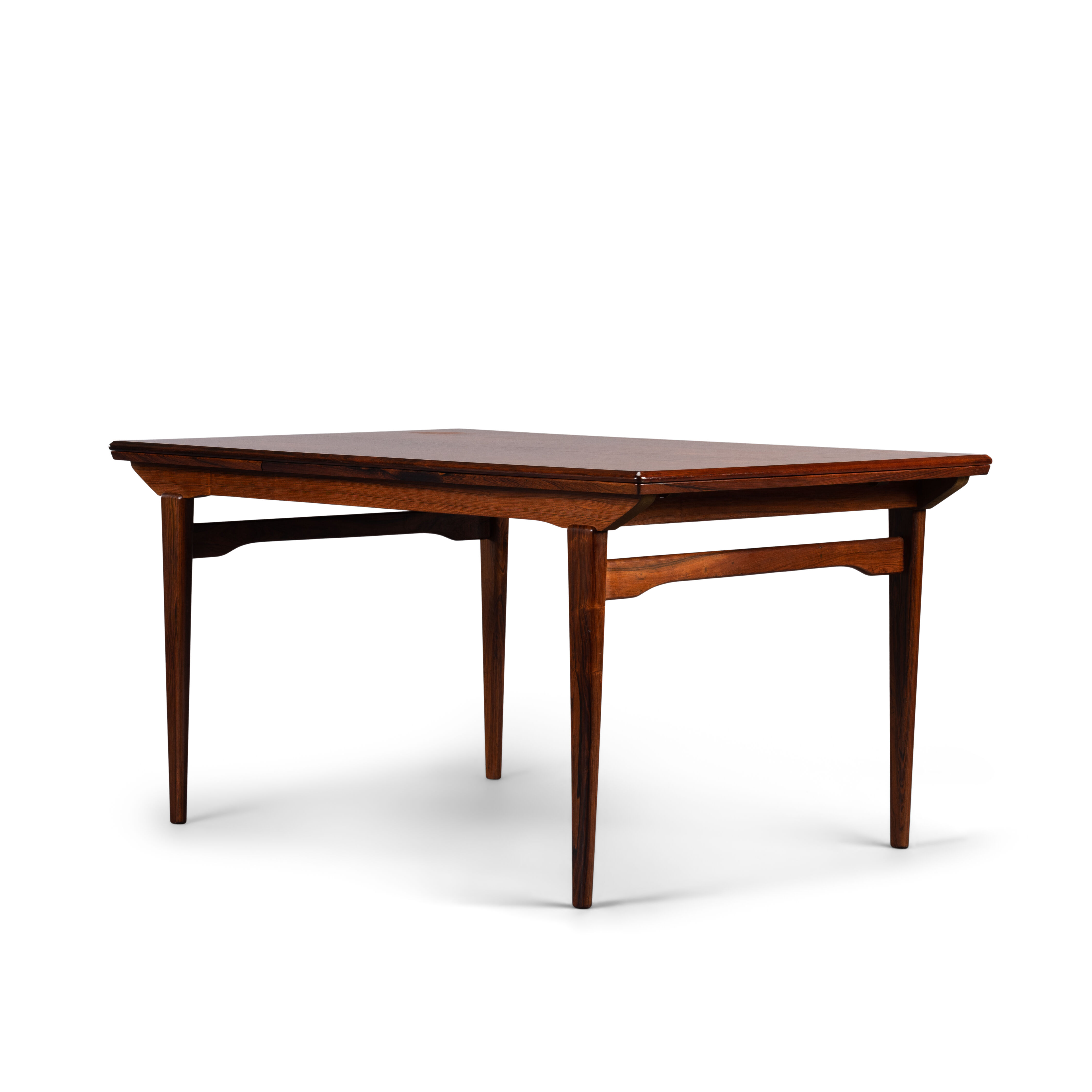 Danish rosewood dining table designed and made by Jens Aerthoj Jensen & Tage Molholm, 1960s