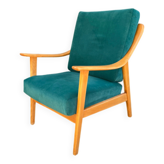 Fauteuil club moderniste, Casala Allemagne 1960s