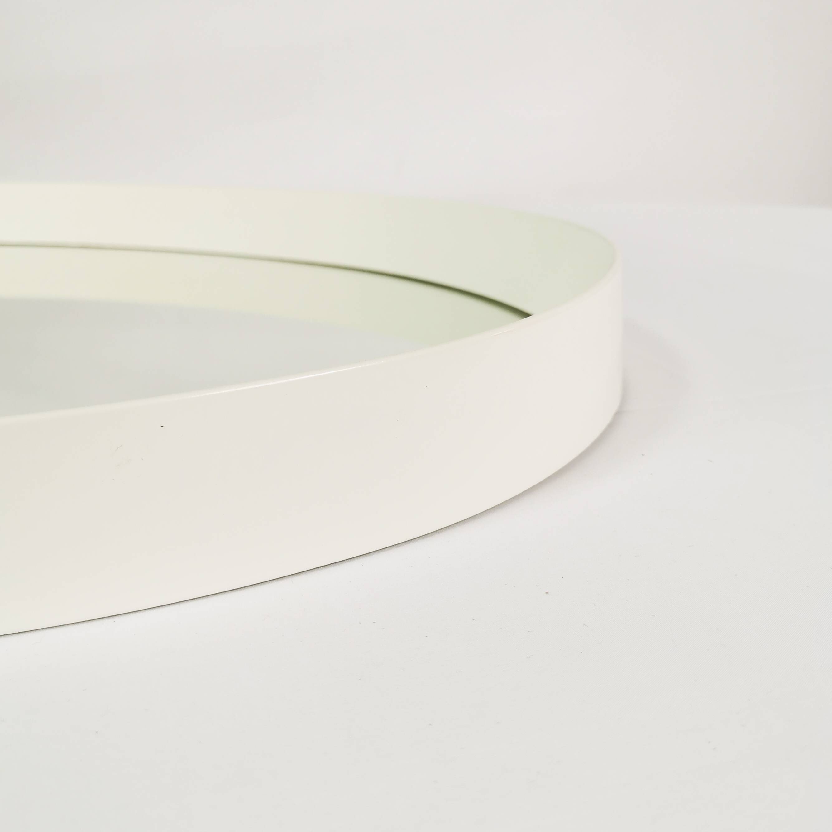 Miroir mural minimaliste - ovale, Allemagne, années 70