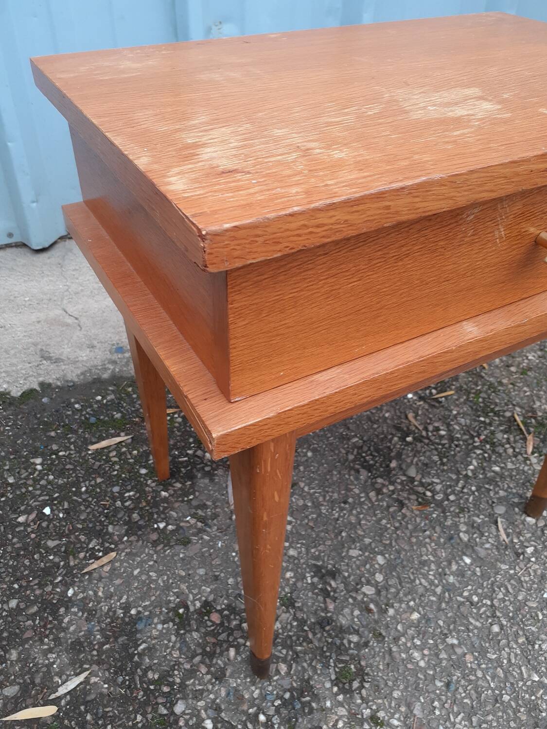 Vintage bedside table