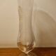 Hand-cut Baccarat crystal soliflore vase
