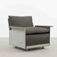 Vitsoe seatgroup by dieter rams, model 620, easychair+sofa