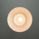 Mid-Century Italian Brass and Opaline Glass Pendant Lamp