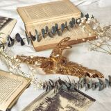 Solid brass coat hook