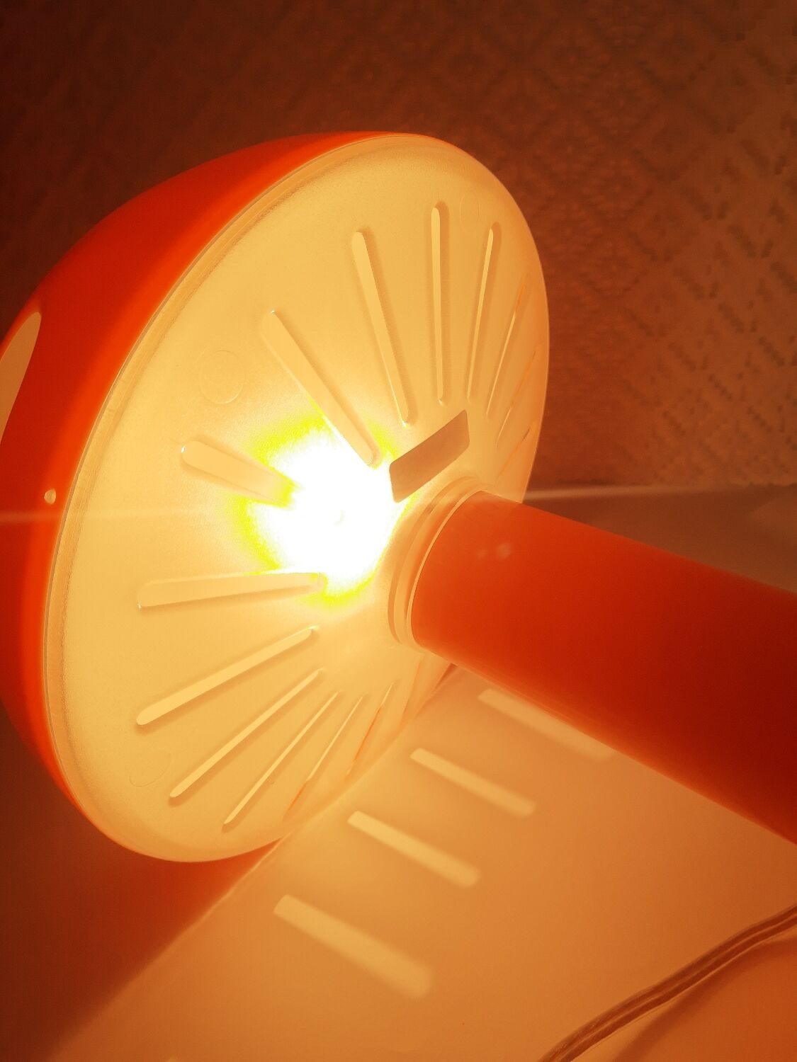 IKEA Skojig vintage orange cloud lamp