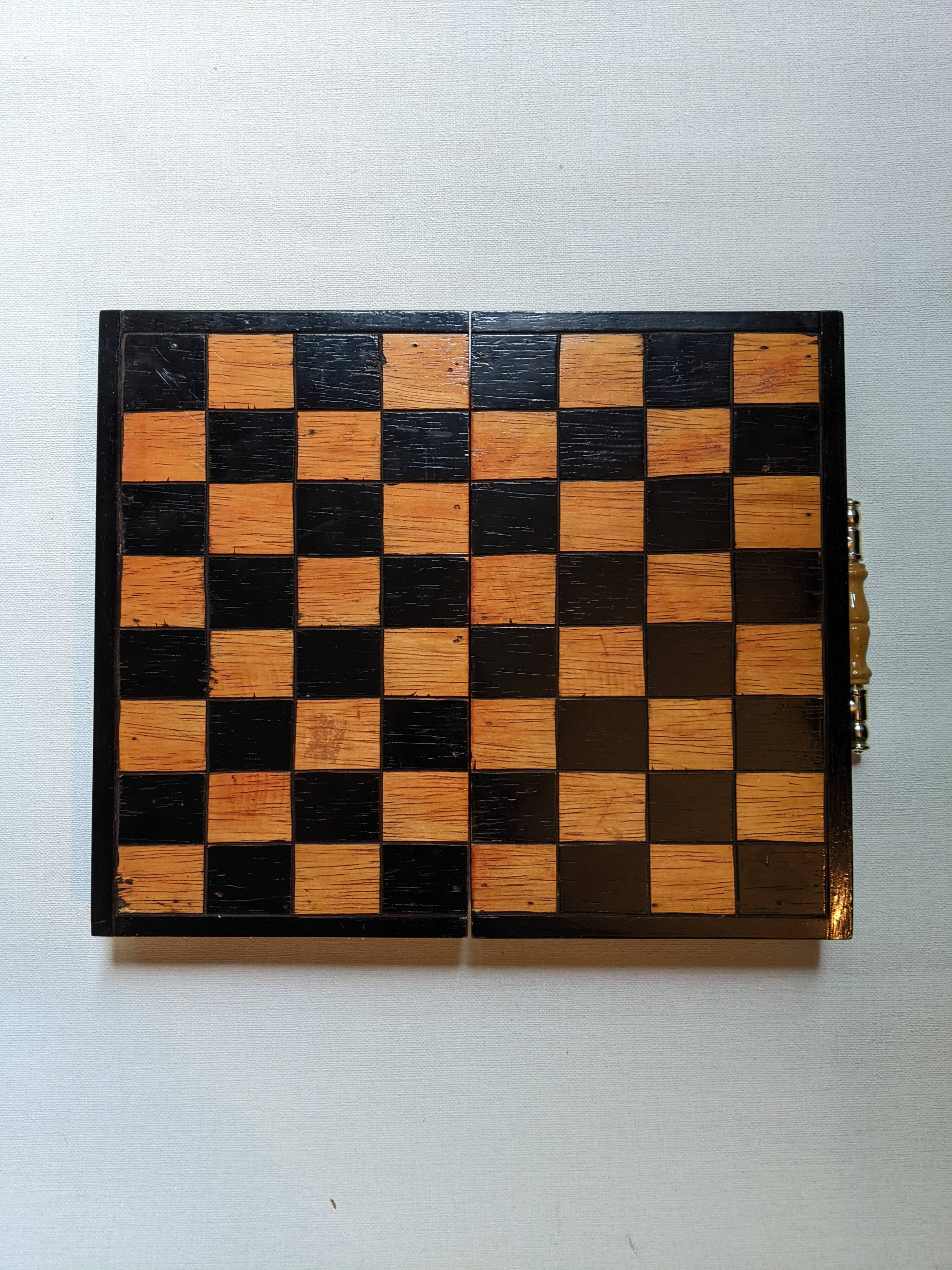 Échiquier artisanal bolivien