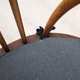 Beech chair, Danish design, 1960s, designer: Illum Wikkelsø, manufacture: N