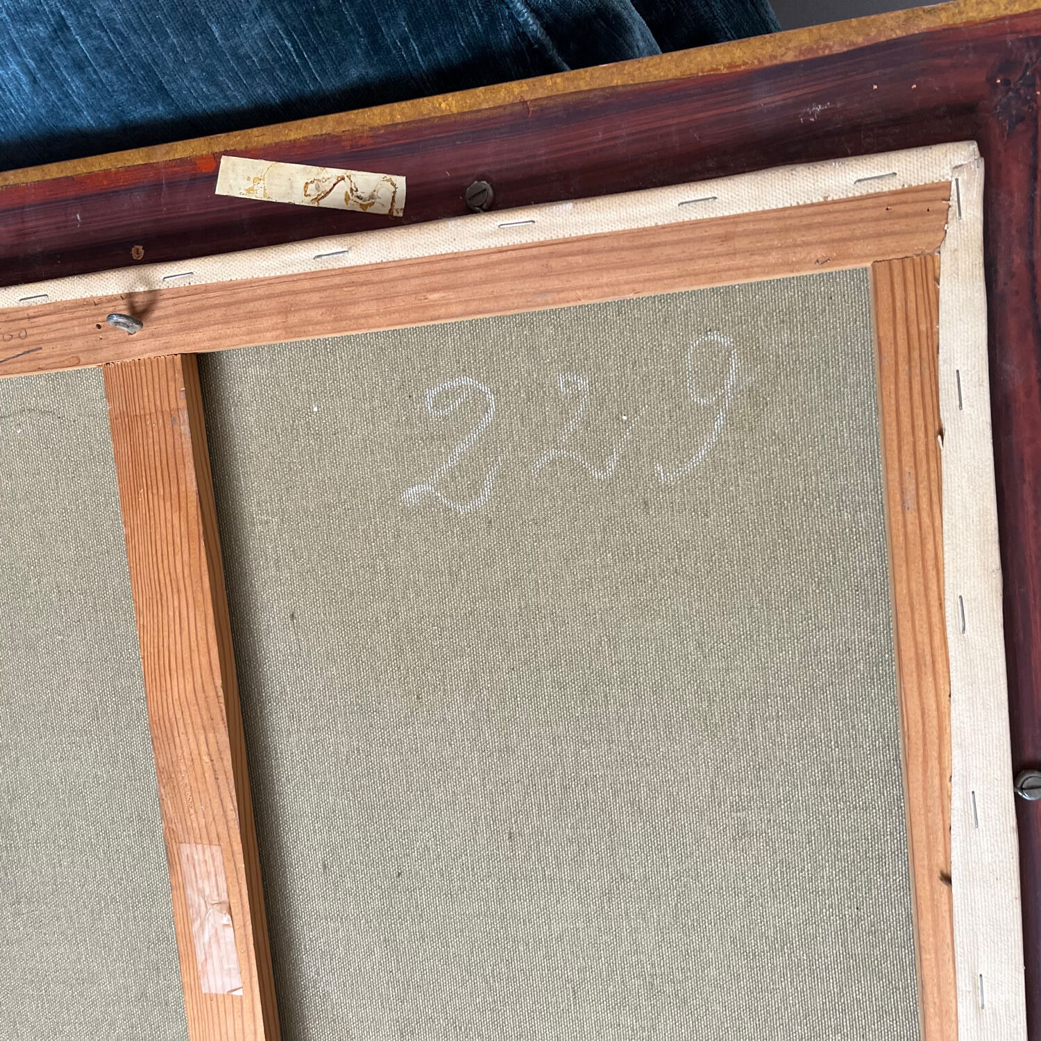 Painting by Rene Saintin