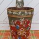 Hand-painted wooden umbrella stand