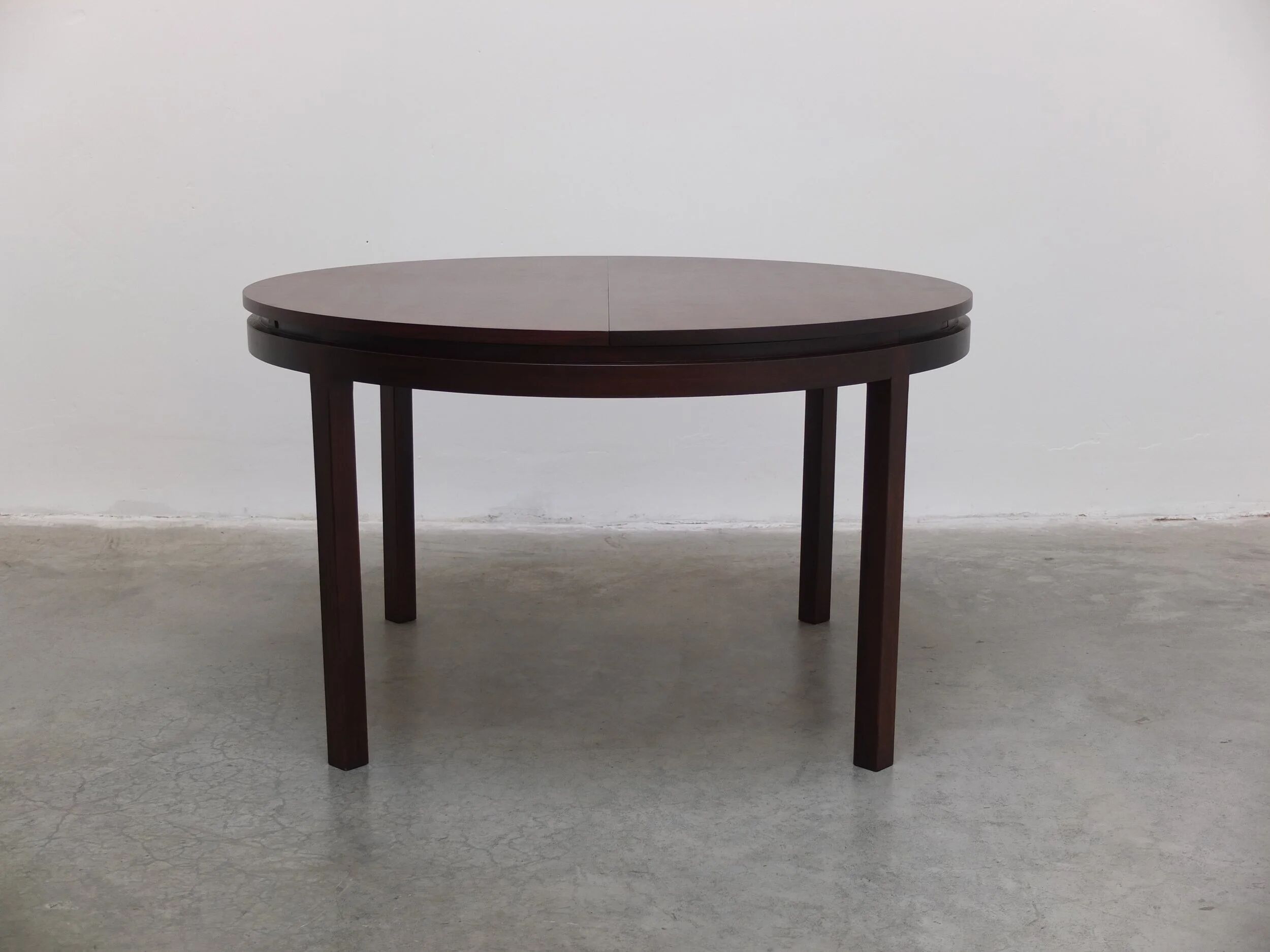 Round to oval extendable dining set by Alfred Hendrickx for Belform, 1960s