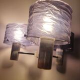 Purple chandelier from the 70s