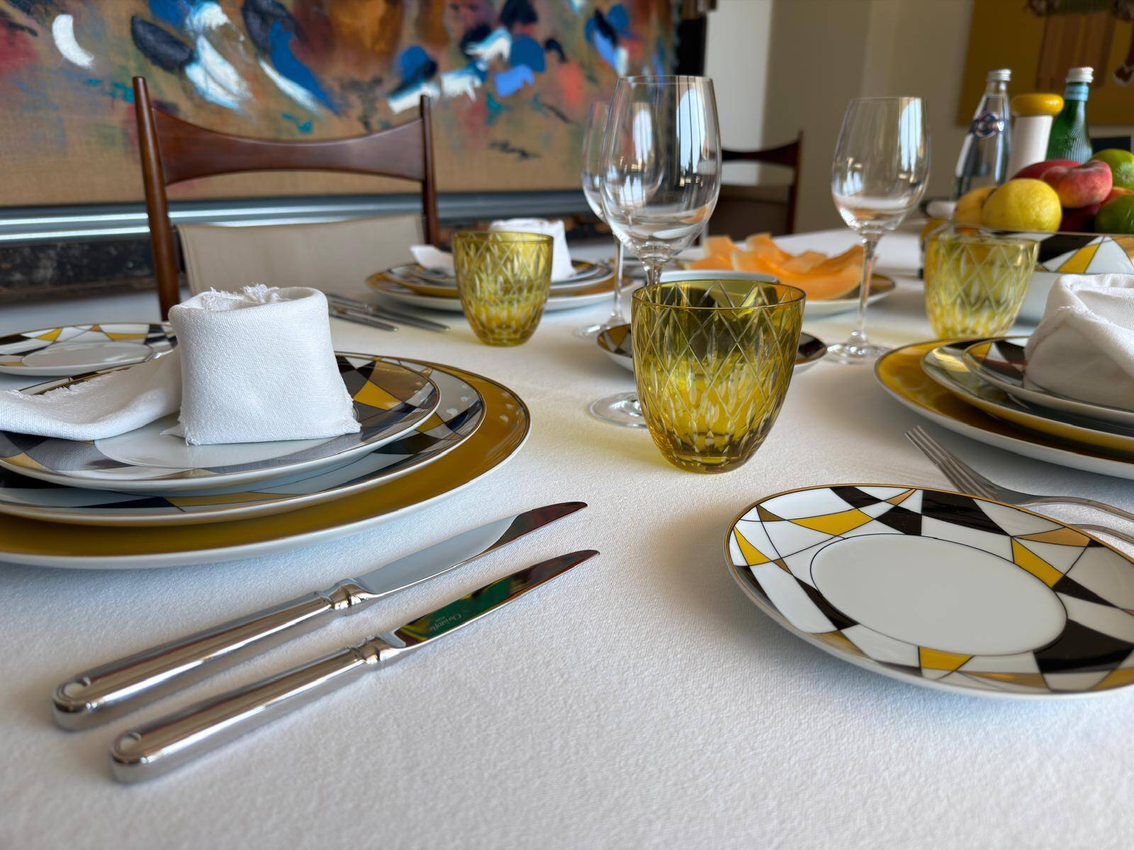 "Arlequim" porcelain dinnerware from Vista Alegre - Complete set