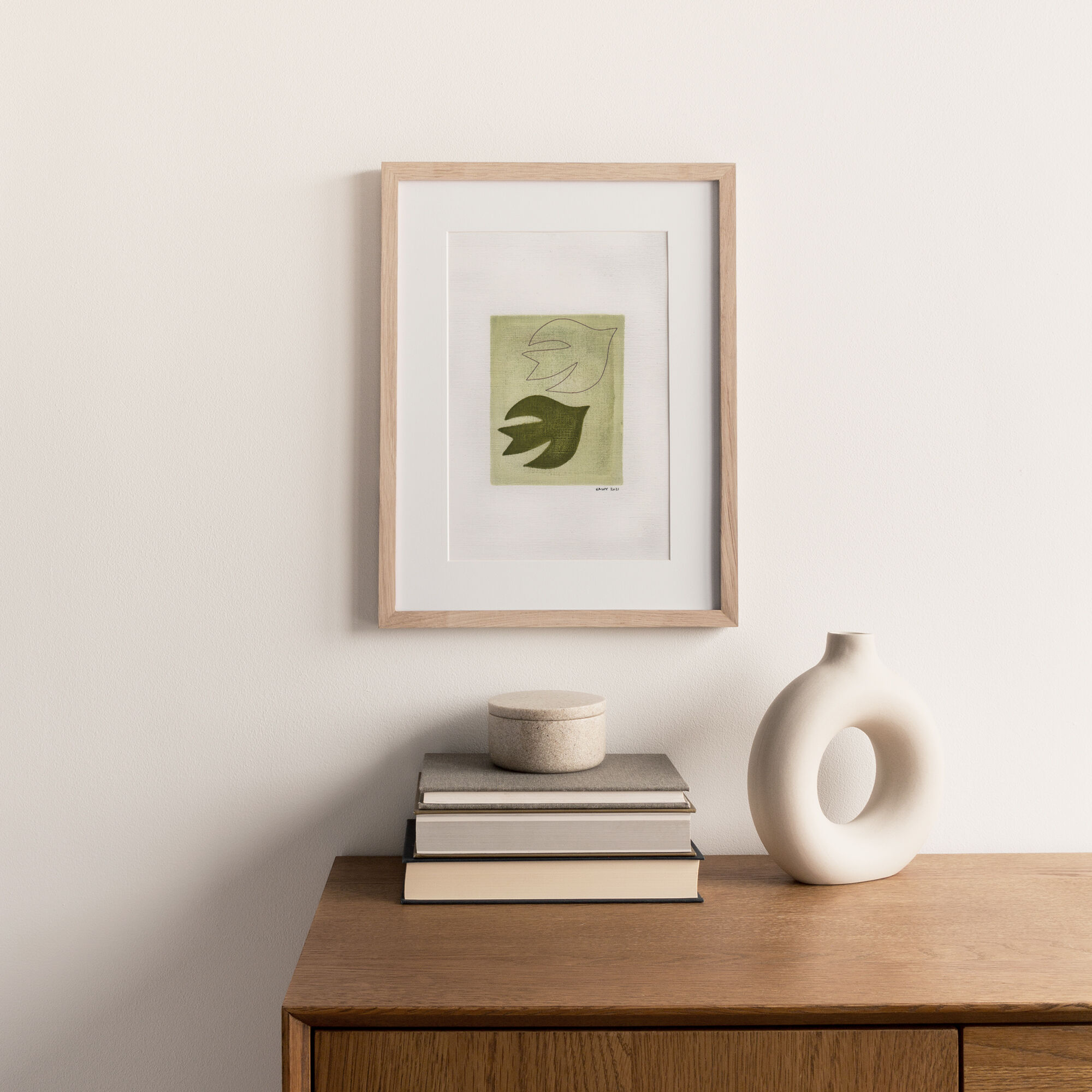 Painting and illustration on paper • T513 • signed Eawy