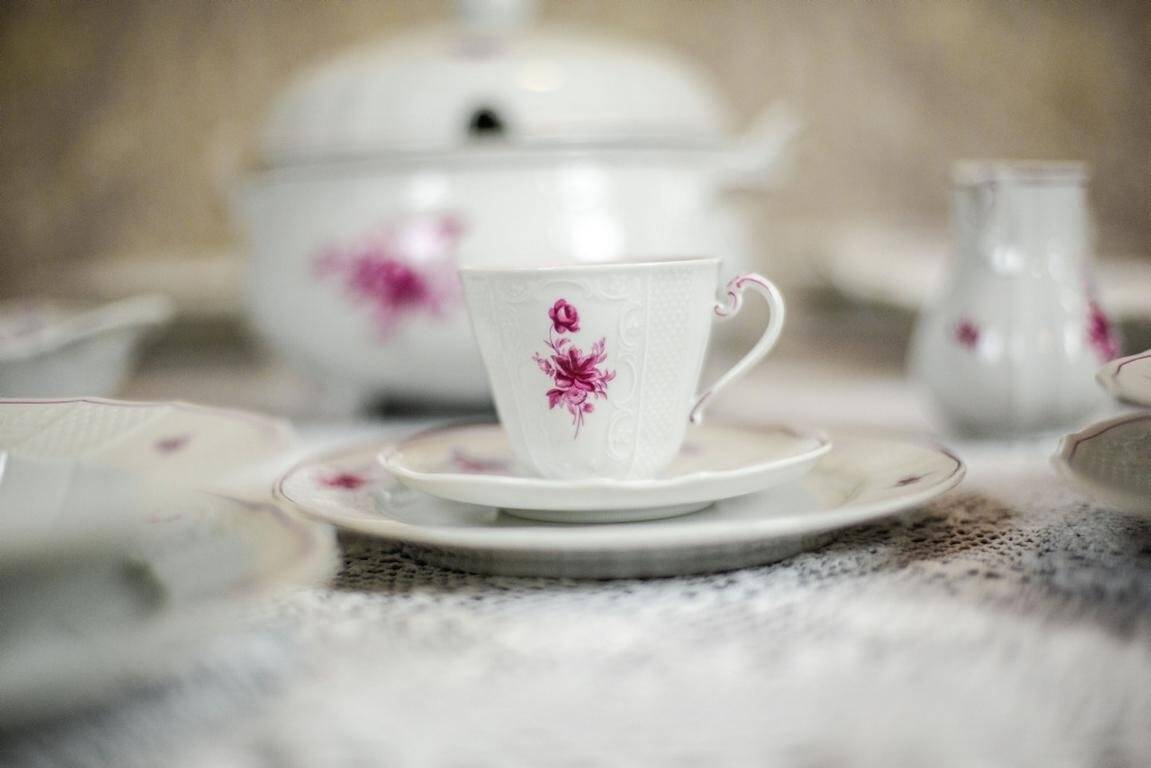 Porcelain Service from Fürstenberg, West Germany, 1960s, Set of 69