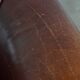 Cowhide Leather Club Chair in English Style
