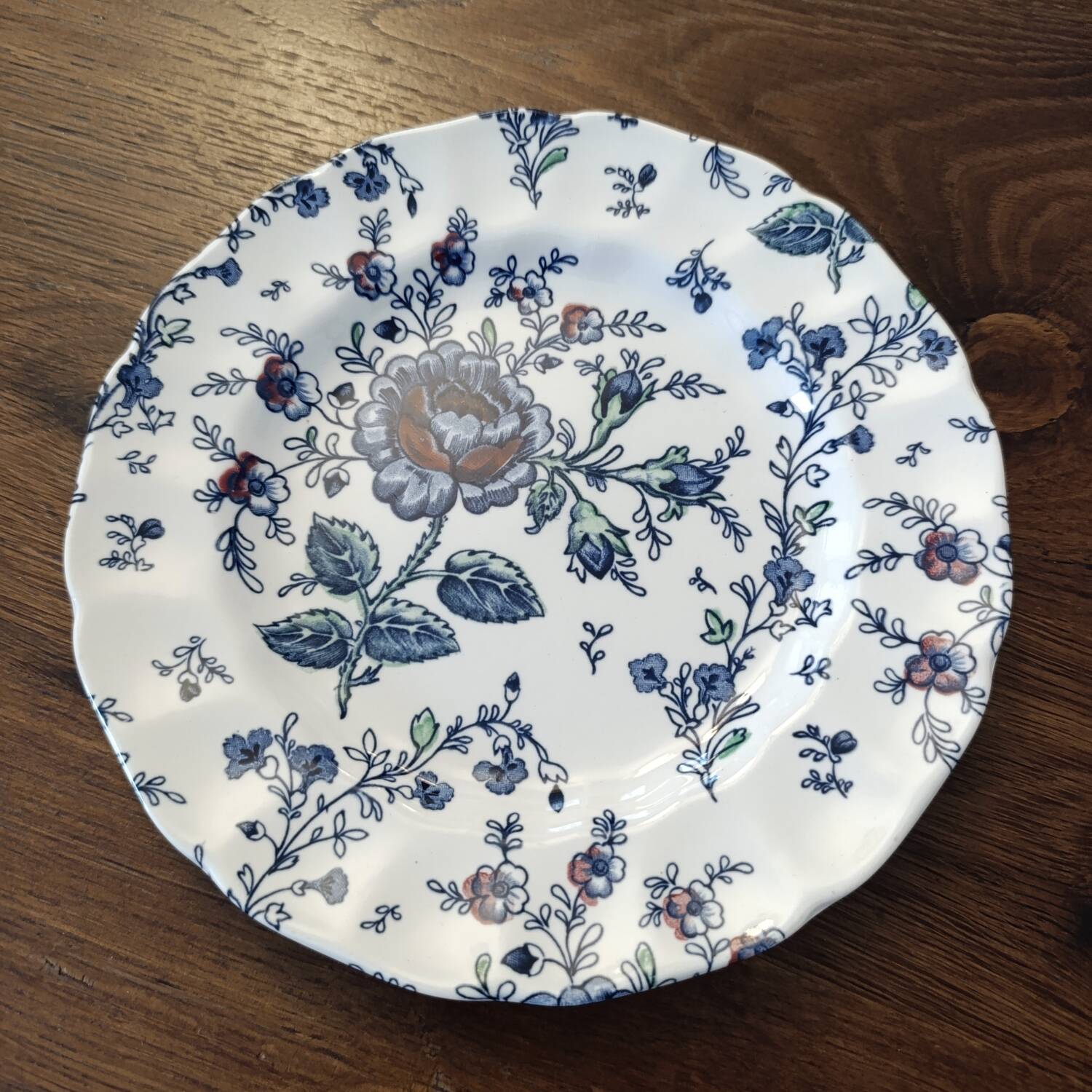 Johnson Brothers Pink Chintz Plate