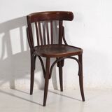 Anciennes chaises de bistro de style viennois (vers 1920). Ensemble de 4 pièces #1